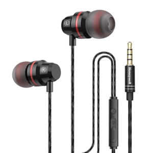 Honeywell Moxie V50 Wired Earphones with Built in Mic