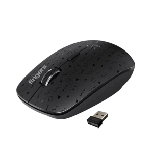 FINGERS TrendyGrip Wireless Mouse with Abstract Prints