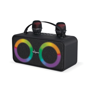 FINGERS 2Mic-Karaoke Portable Speaker with 2 Wireless Mics