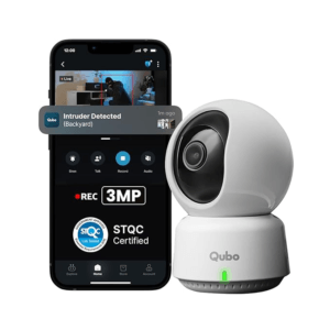 Qubo Smart 360° 3MP [2K] CCTV Camera
